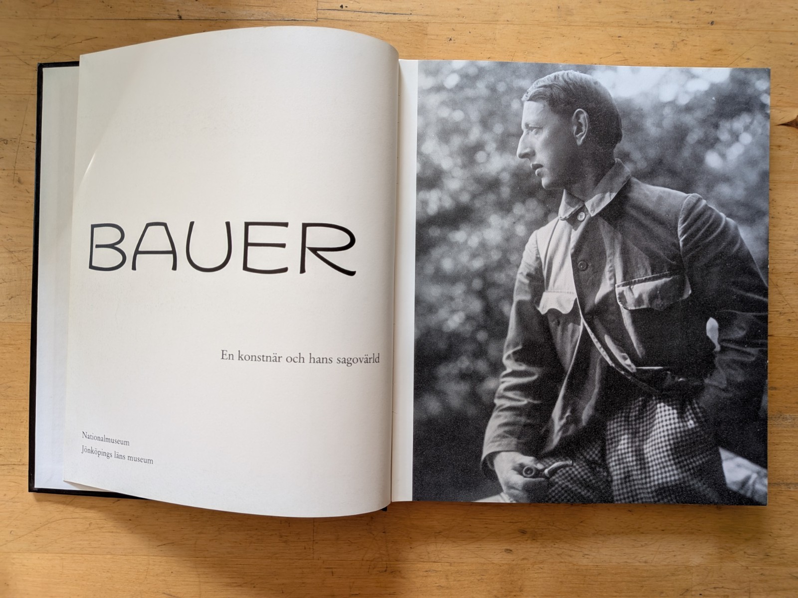 JOHN BAUER – 1981 Nationalmuseum Exhibition Book Hardcover (SWEDISH LANGUAGE)