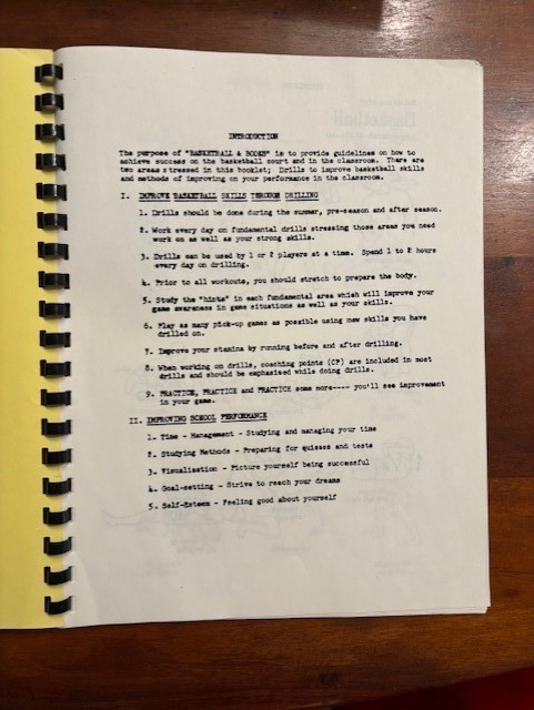 RARE Basketball and Books No Author Manual Coaching Booklet