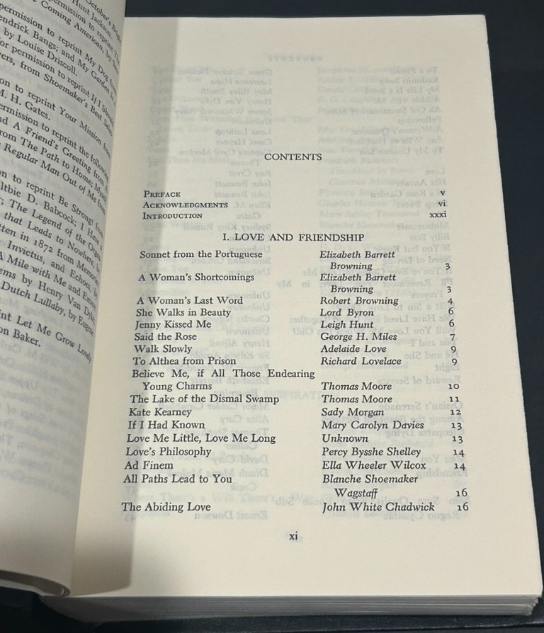 The Best Loved Poems of The American People (1936 HC) 1st Ed Doubleday Anthology