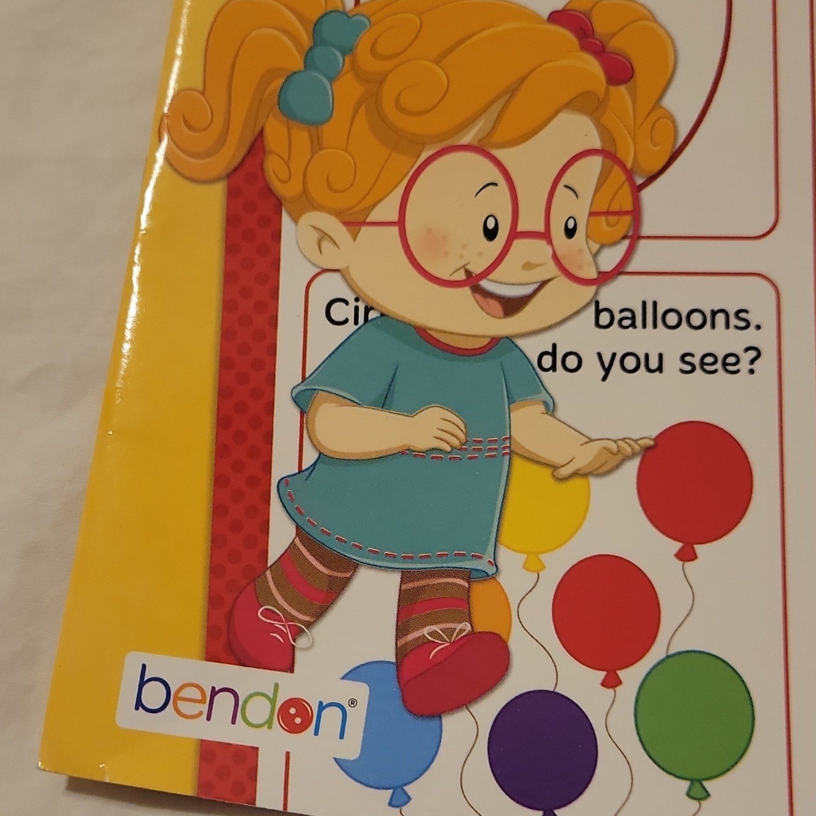 Little People Colors & Shapes Activity Workbook Paperback Illustrated Ages 4-8