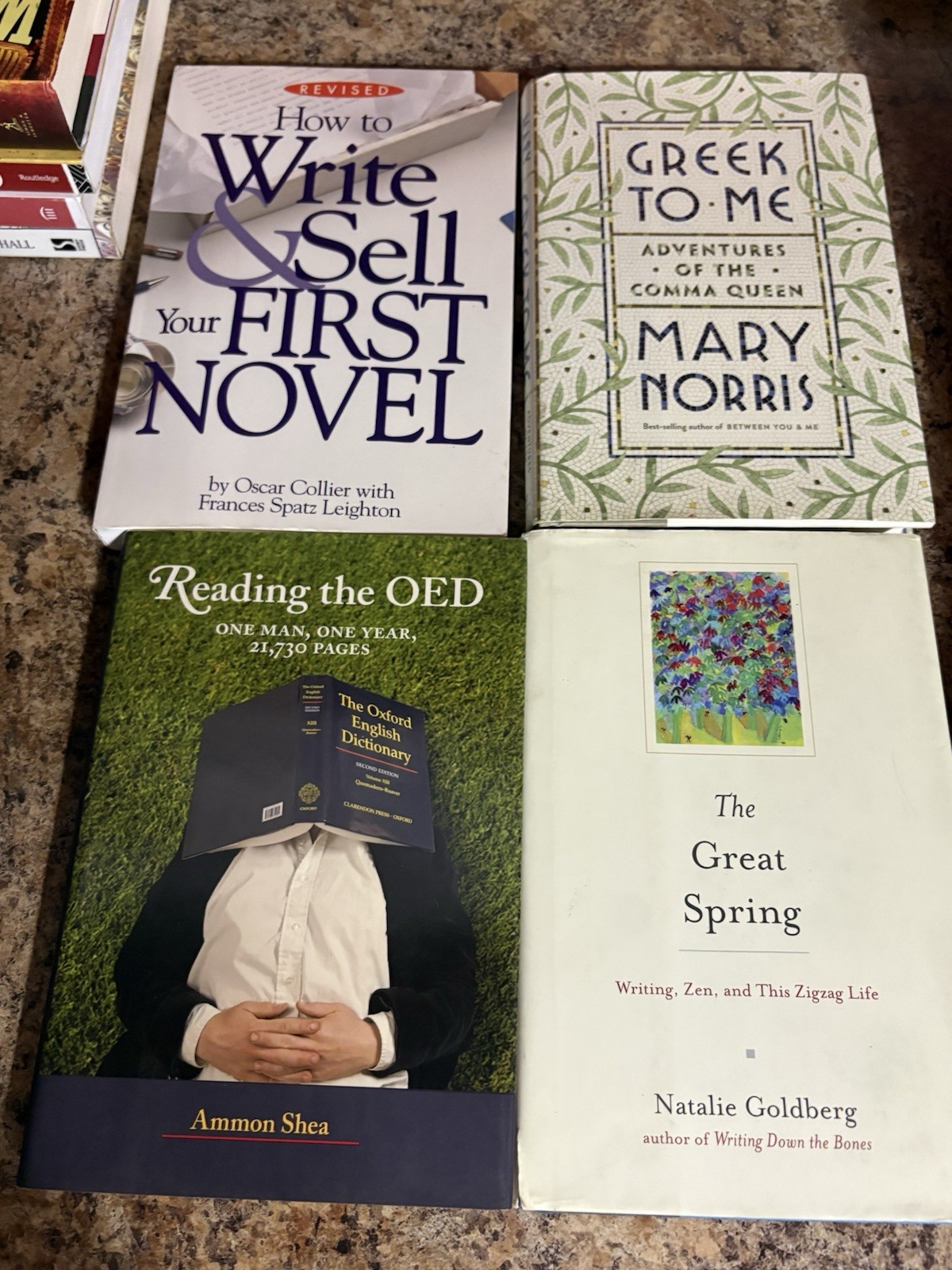28 Book Lot Nonfiction Writers Journey Creativity Hugo Hall Foster Writing