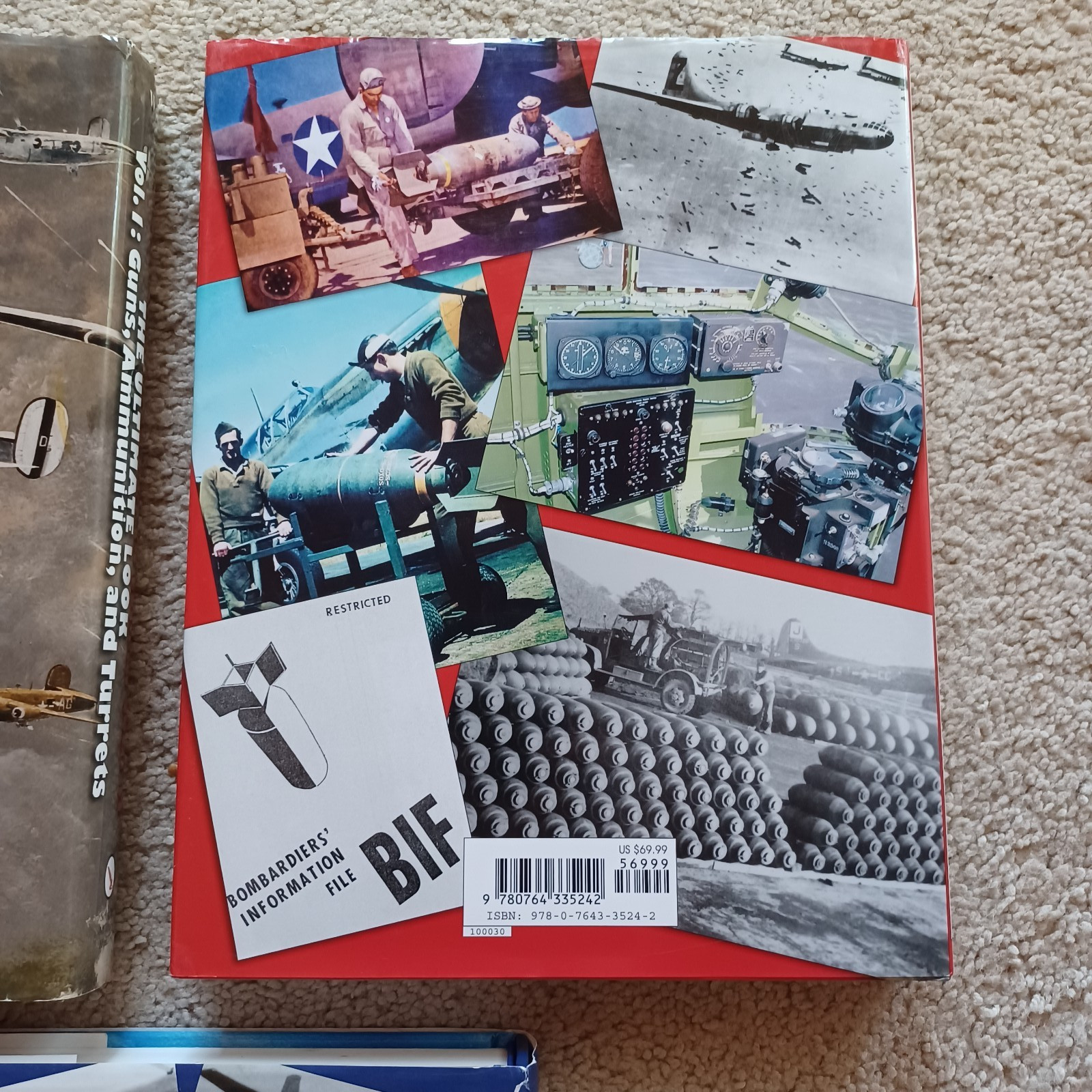 U.S. Aerial Armament in World War II ~ All 3 Volumes By William Wolf