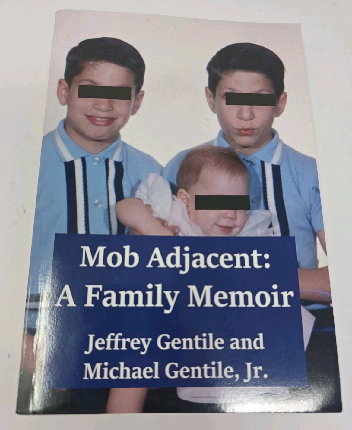 Mob Adjacent : A Family Memoir by Jeffrey Gentile (2017, Trade Paperback)