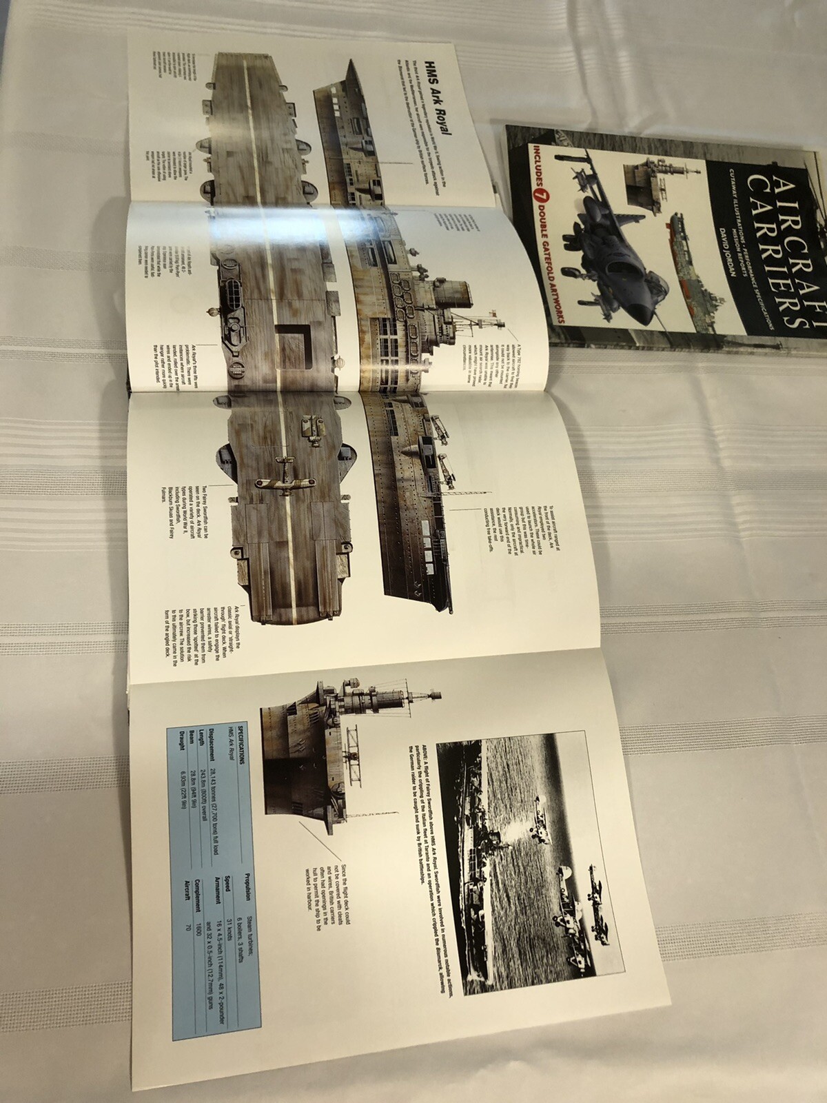 Aircraft Carriers 2002 Hard Cover 176 Pages 12.25″ x 9.25″ Used with Dust Cover
