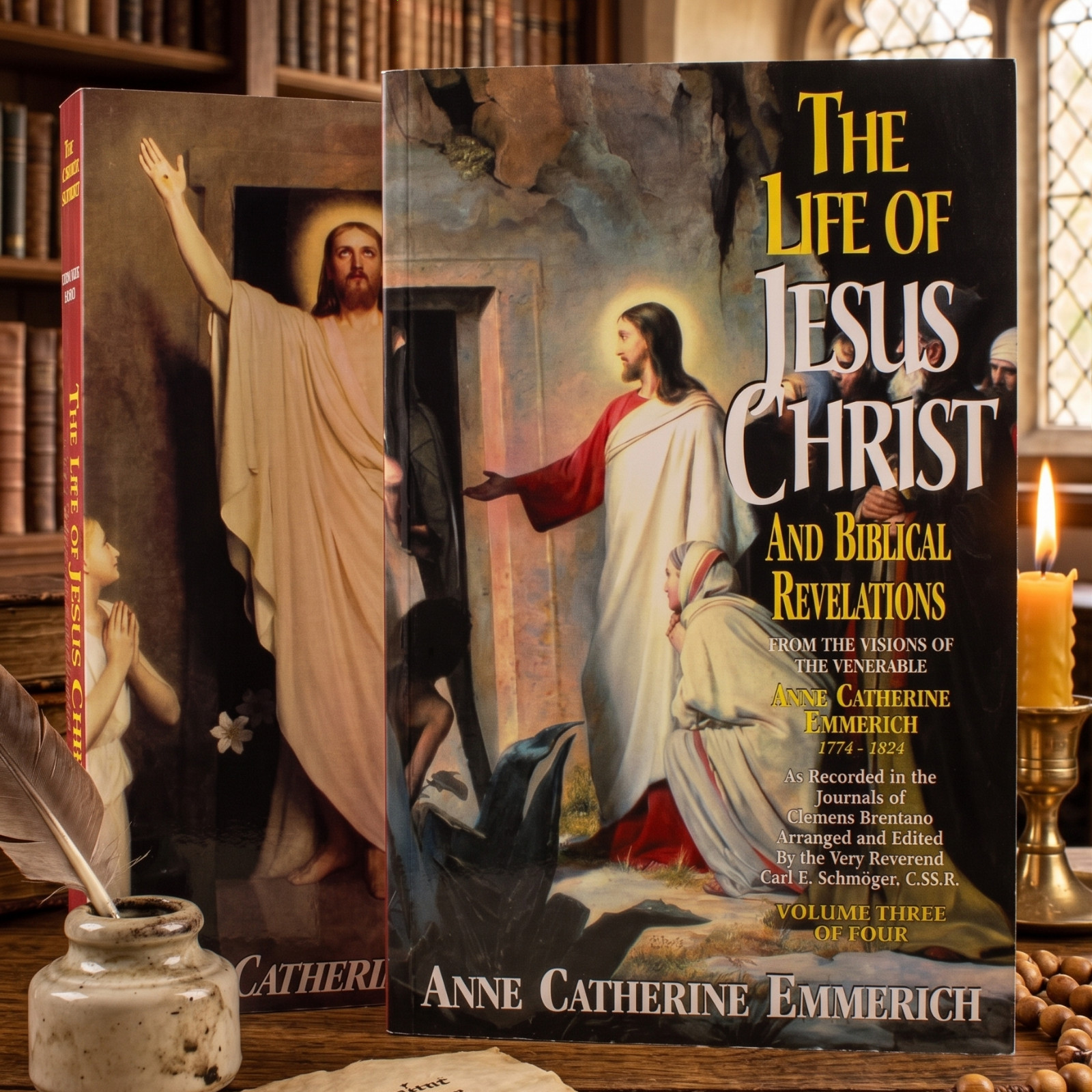 Life of Jesus Christ & Biblical Revelations 4-Volume Set Anne Catherine Emmerich