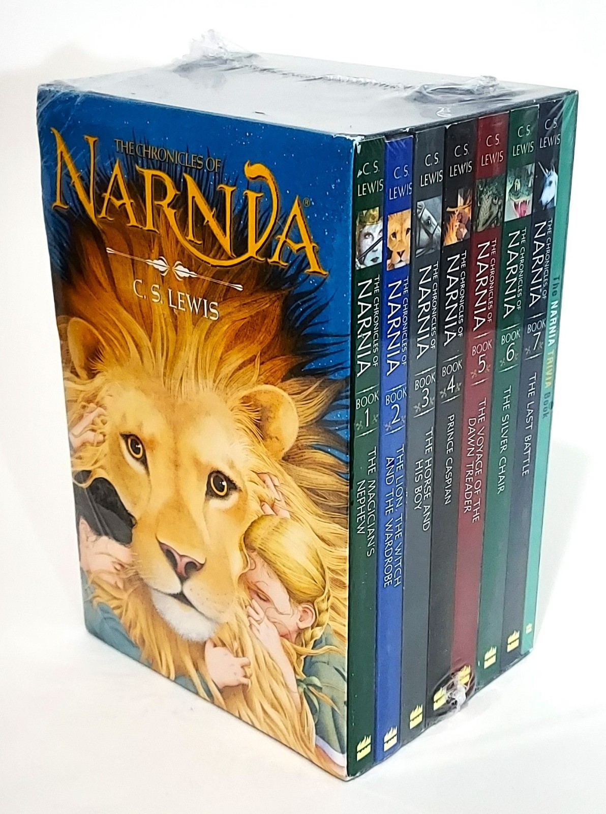 The Chronicles of Narnia Box Set C.S. Lewis NEW Sealed HarperCollins Paperback