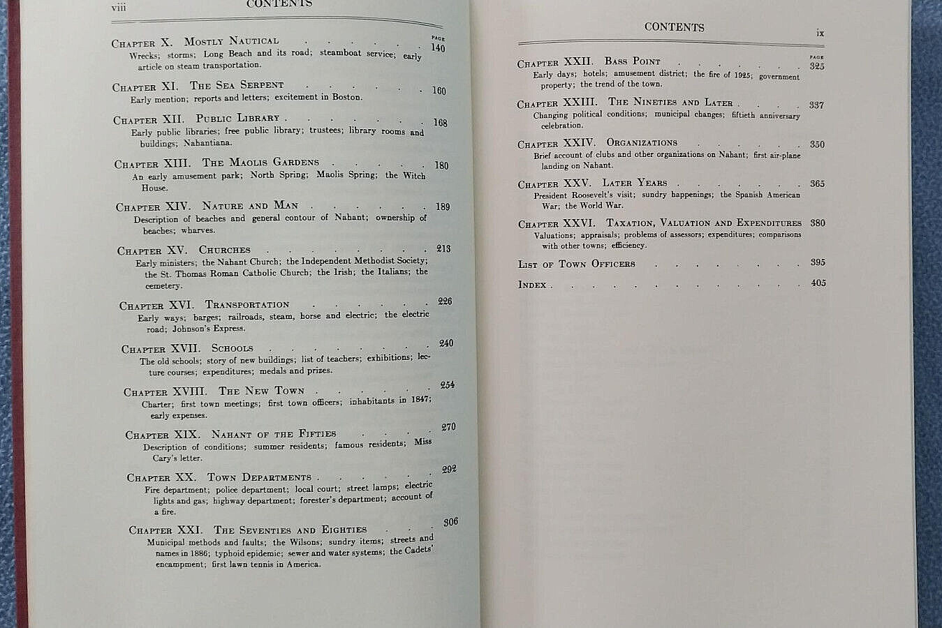 1977 Nahant, Massachusetts history REPRINT OF 1928 BOOK Essex County 400+pages!