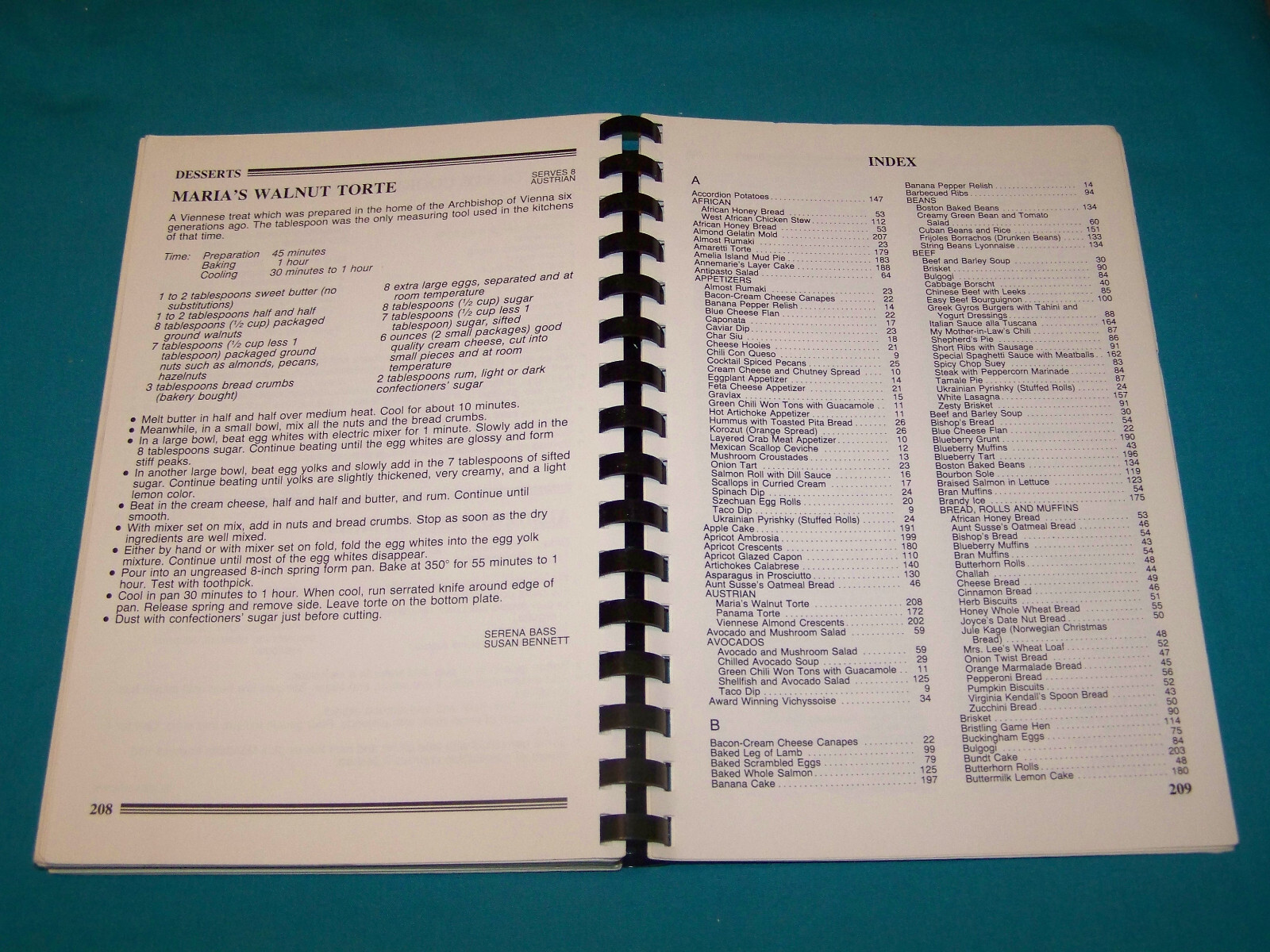 Francis W. Parker School Chicago IL Cookbook 1983 1st Print Parker Cooks