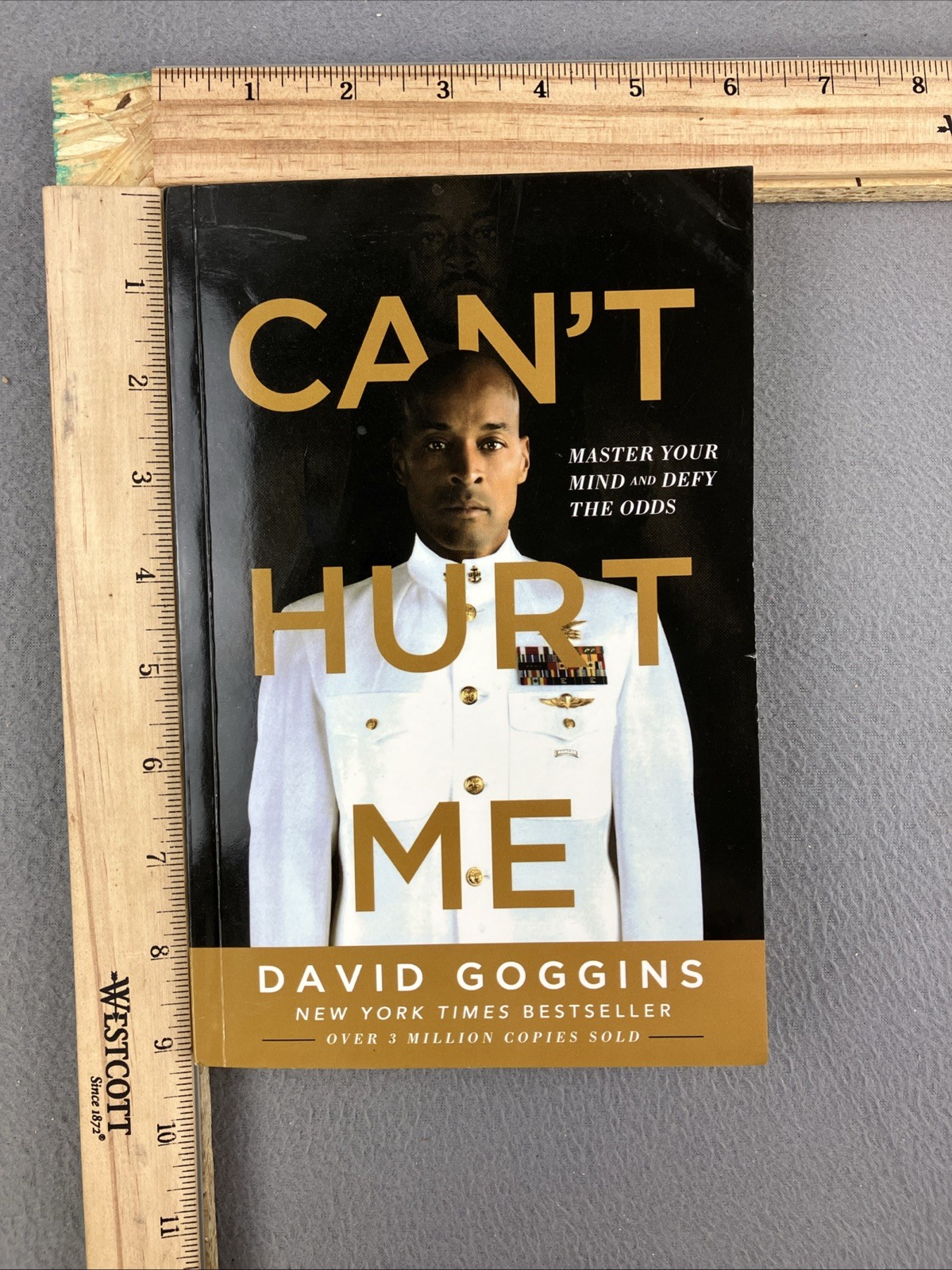 Can’t Hurt Me: Master Your Mind and Defy the Odds – Paperback – VERY GOOD