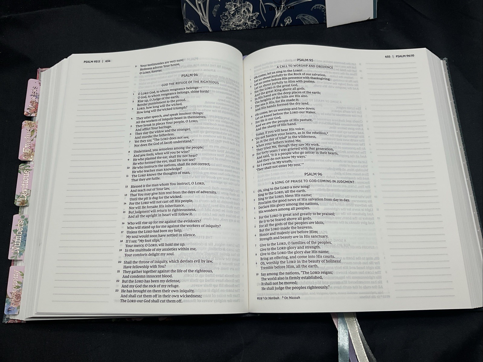 NKJV Journal the Word Bible Cloth over Board Gray USED SEE Description 2018