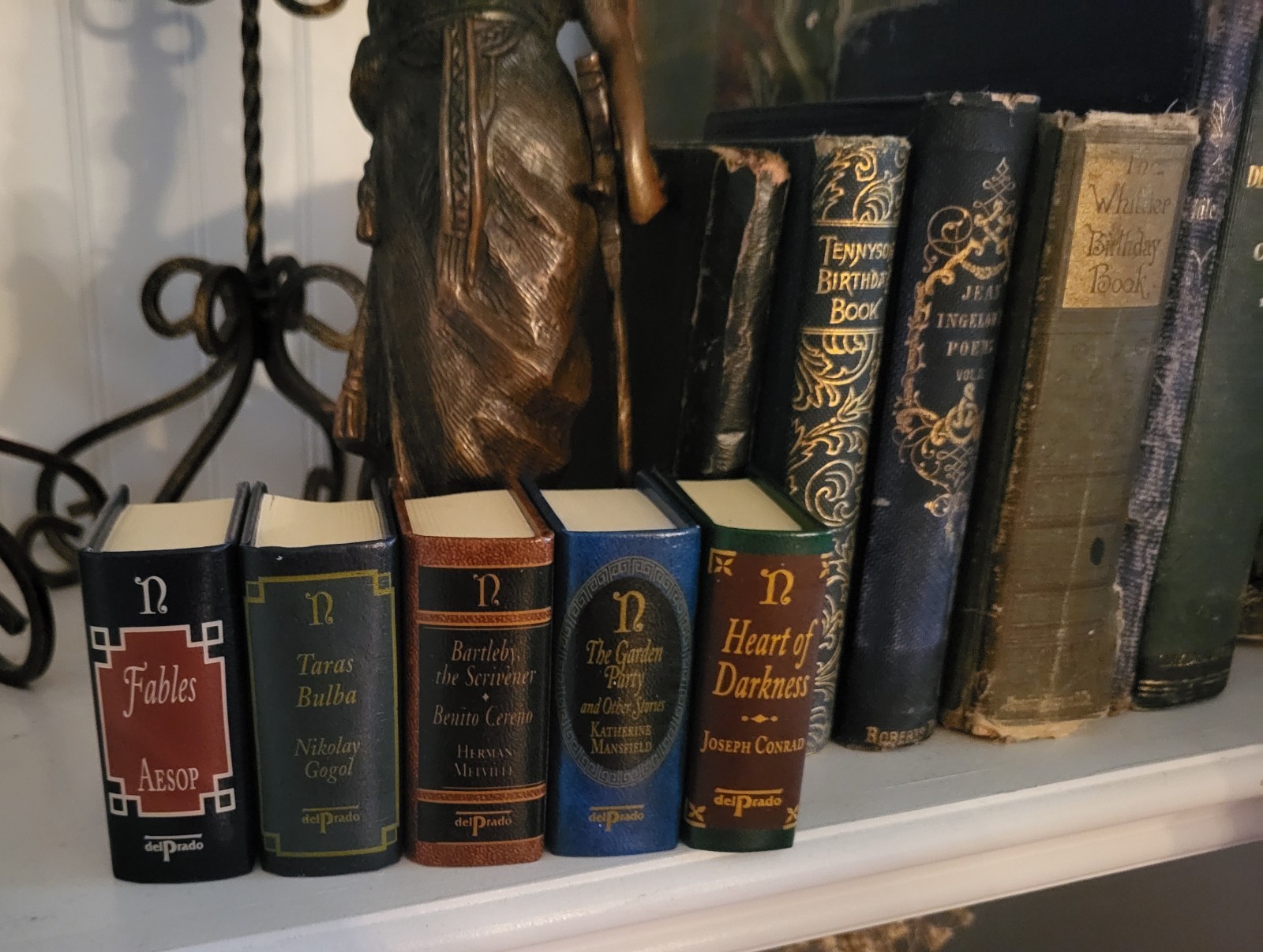 Del Prado Miniature Books Classics Library Your Choice Of Titles Leather Mini