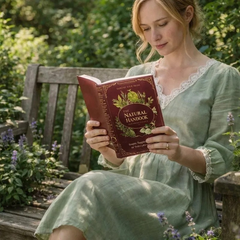 The Natural Healing Handbook, Spiral-Bound Guide for Herbal Remedies and Natural