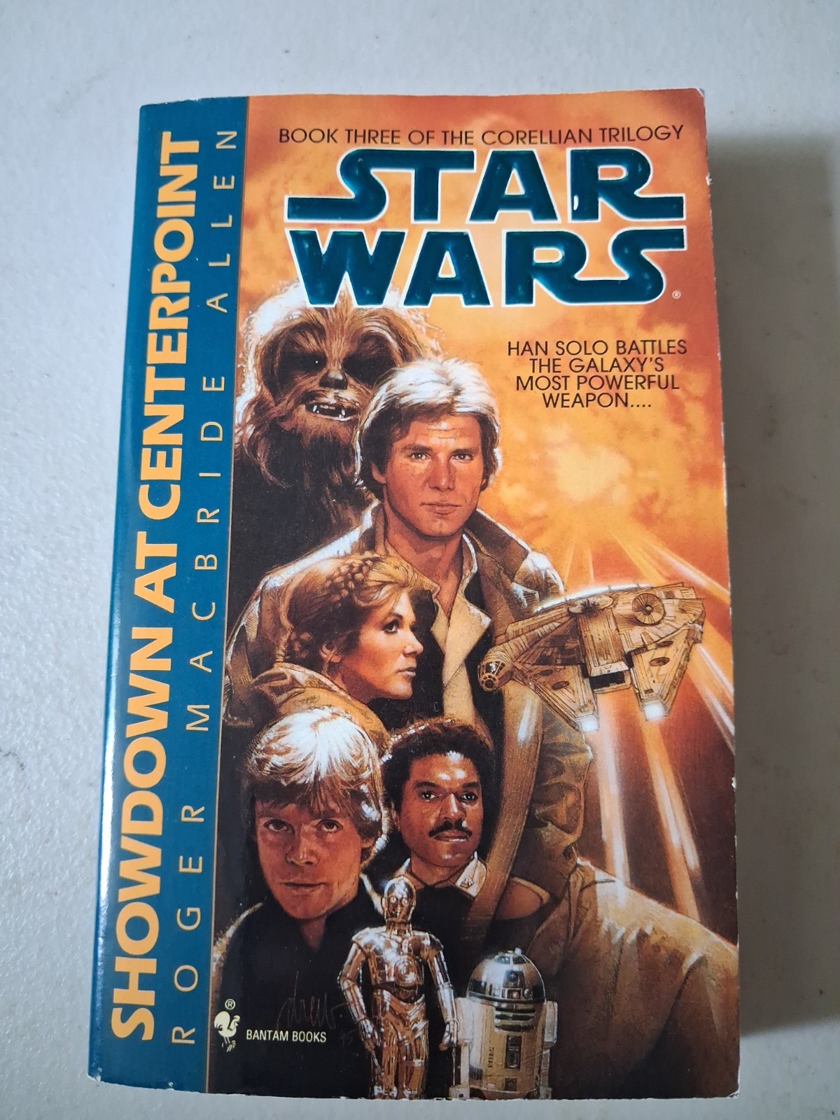 1995 STAR WARS Showdown at Centerpoint by Roger Macbride Allen New