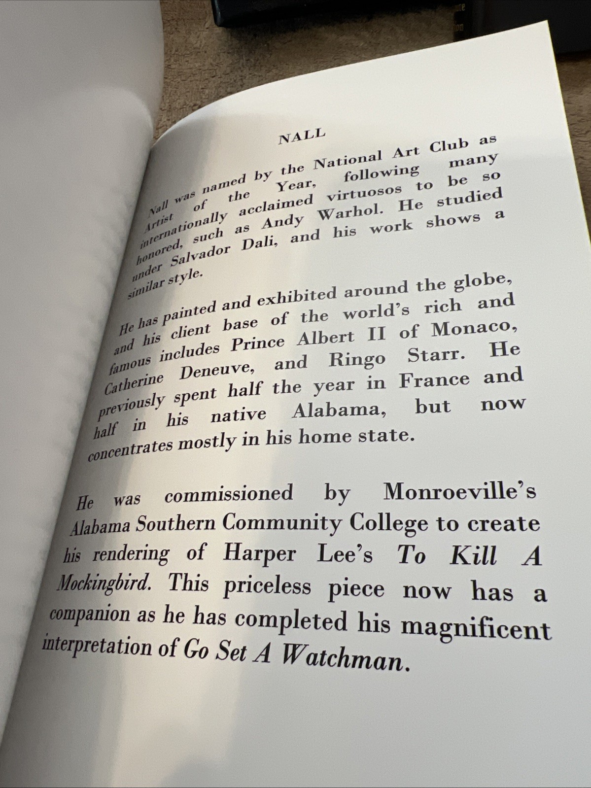 Go Set A Watchman | Harper Lee | Special Tribute Edition Set, Signed Print #525