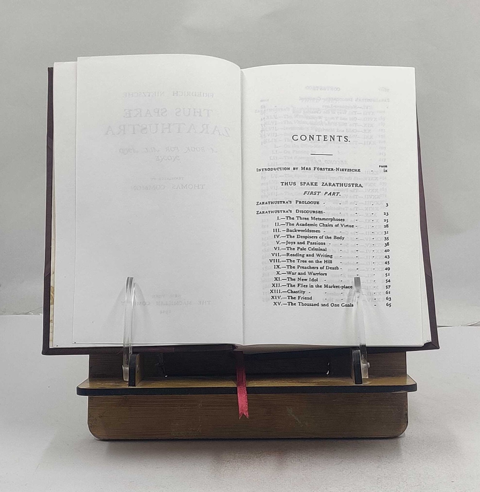 The complete works of Friedrich Nietzsche the first complete a [Leather Crafted]
