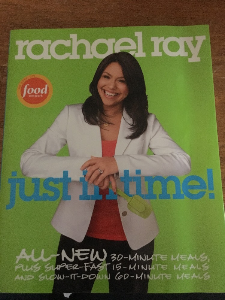 Rachel Ray “Just In Time” Cookbook All-New 30-Minute Meals 336 Pages Paperback
