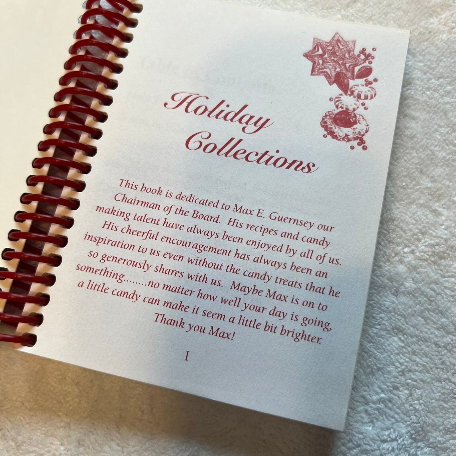 Holiday Favorites Mini Size Cookbook 184 Pages of Recipes 1999 Rada Mfg. Co.