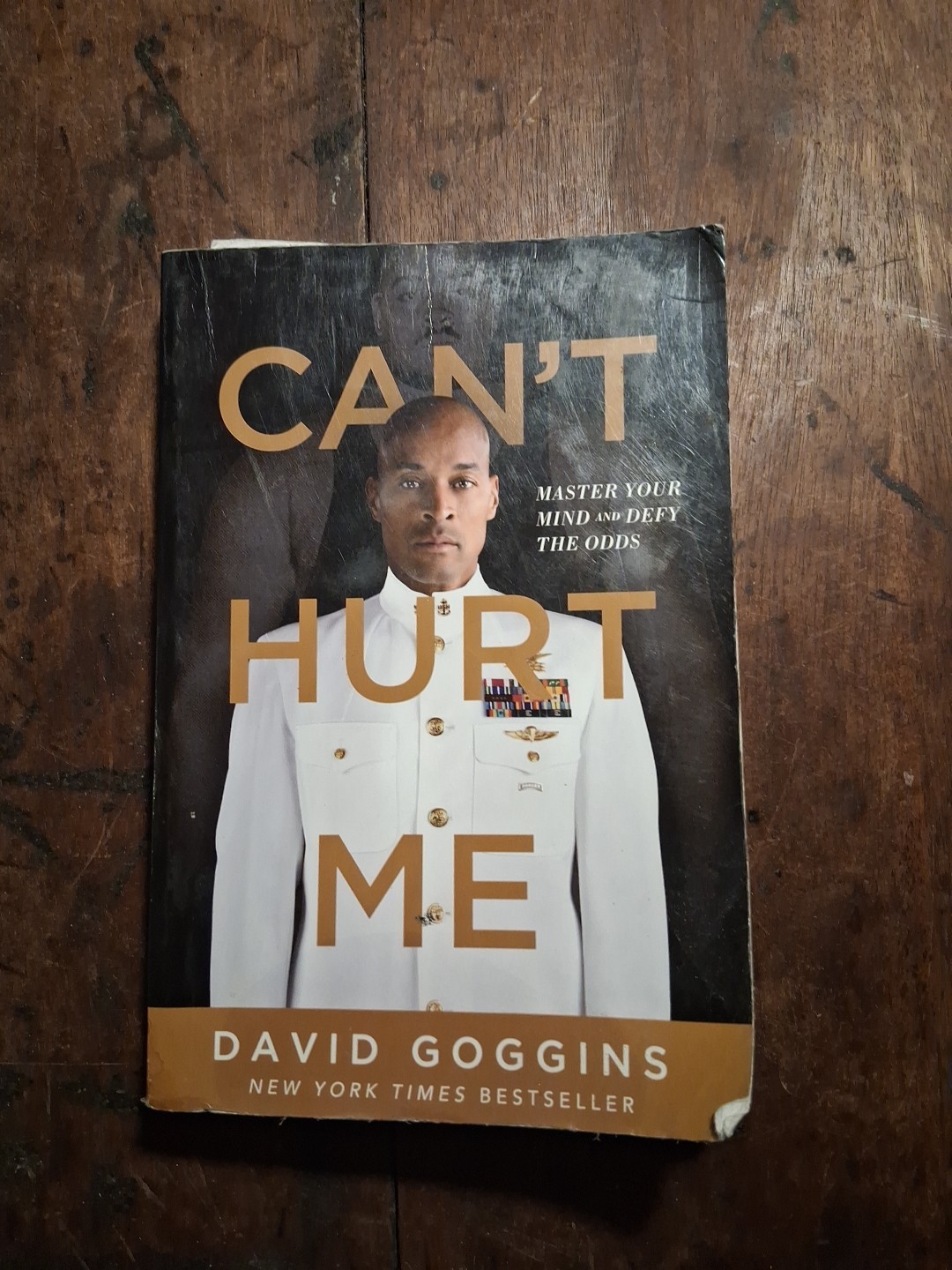 Can’t Hurt Me David Goggins Paperback 2018 NYT Bestseller Self Help Motivation