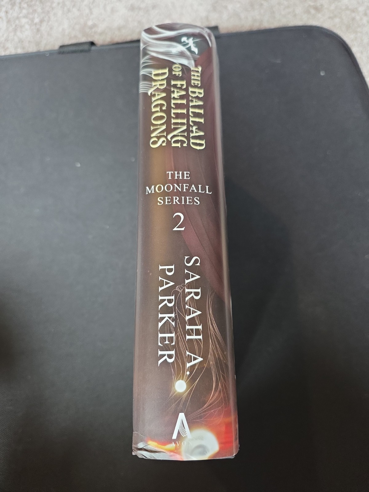 Sarah A. Parker The Ballad of Falling Dragons SIGNED First Edition Hardcover