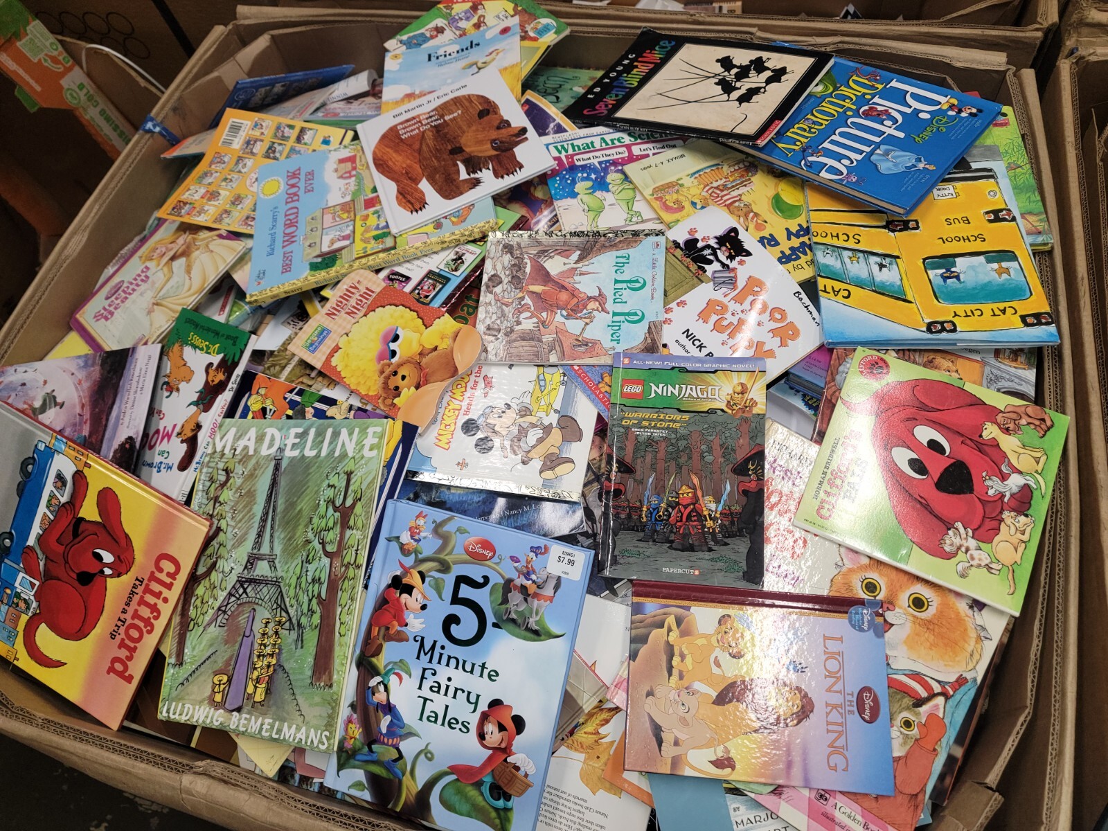Lot of 50 Story Time Books for Kids Toddlers Daycare Child MIX Daycare Nursery
