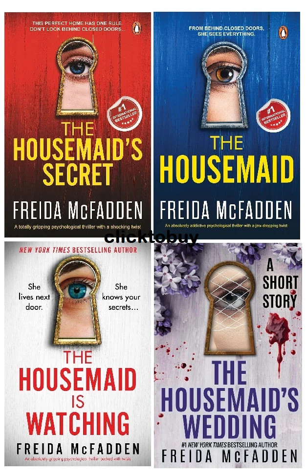 The Housemaid Series By Freida McFadden 4 Books Collection Paperback