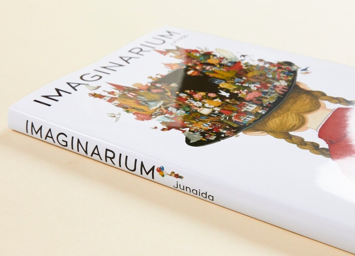 Junaida IMAGINARIUM Picture Book 200 pages Japanese 0.6 x 8.9 x 11.9in JAPAN NEW