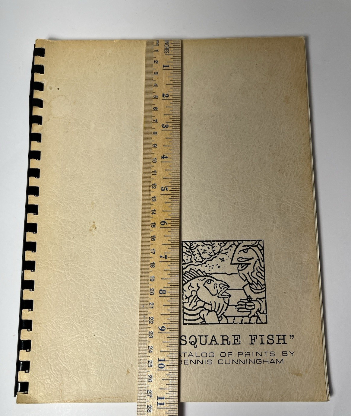 RARE Dennis Cunningham A SQUARE FISH Catalog of Prints 1981-1983 Oregon Artist