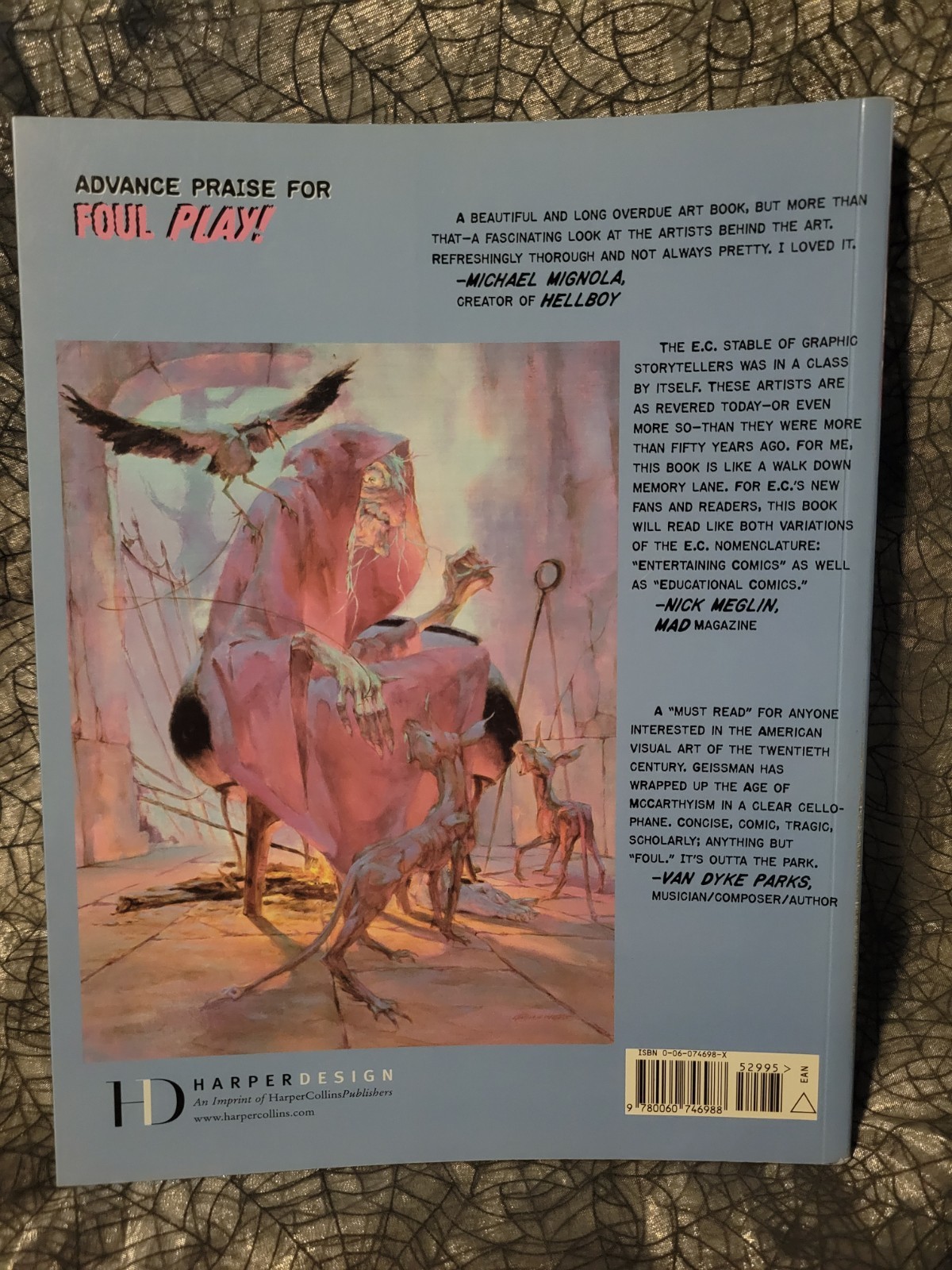 Foul Play! ART And ARTISTS Of 1950s EC Horror Comics Book Geissman HarperCollins
