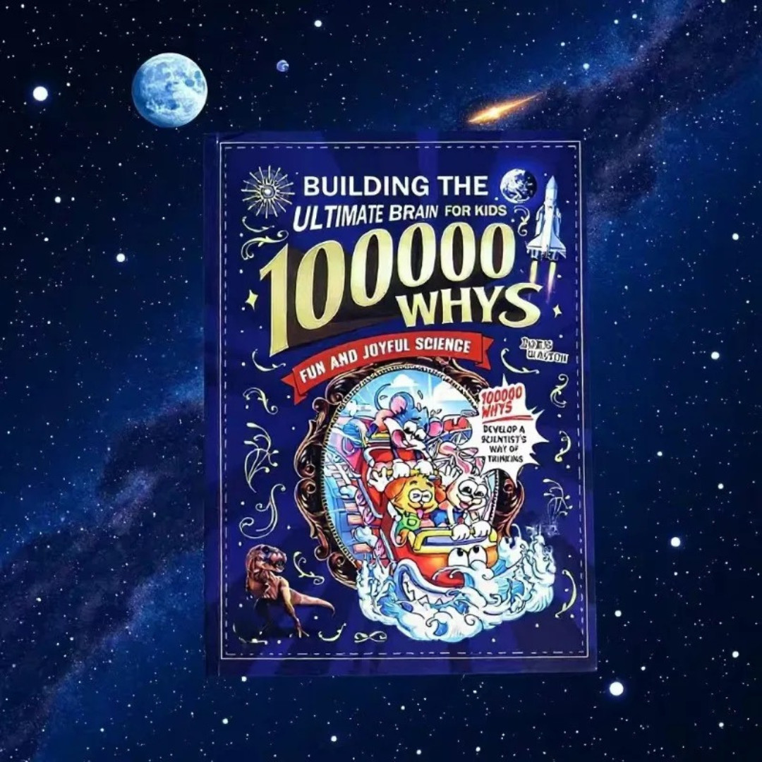 Science Book for Kids 100000 Whys Educational STEM Learning Activity Reading New