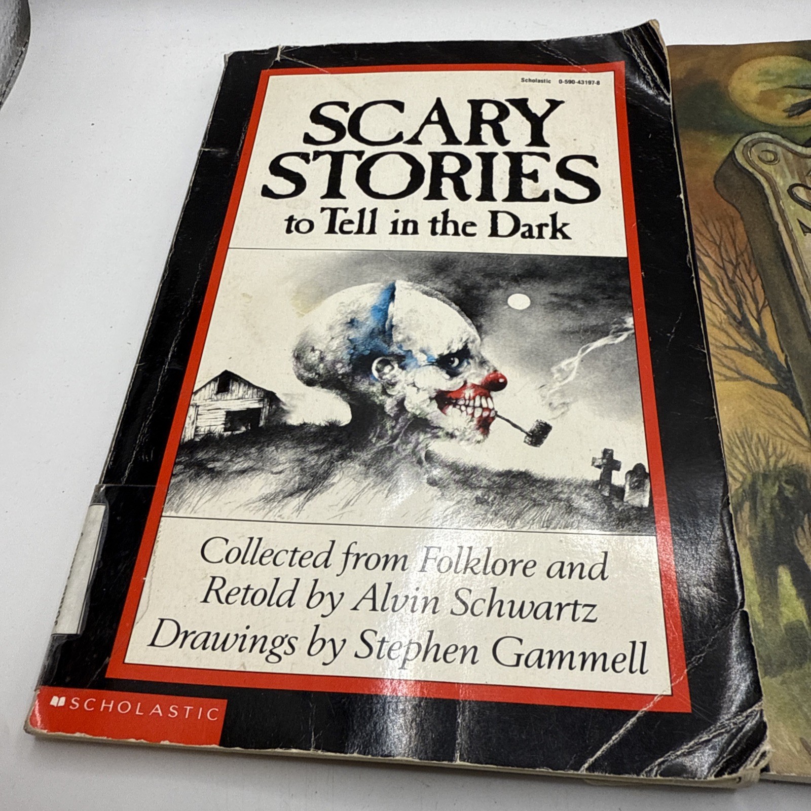 Scary Stories To Tell In the Dark Original Alvin Schwartz Reading Book Lot of 3