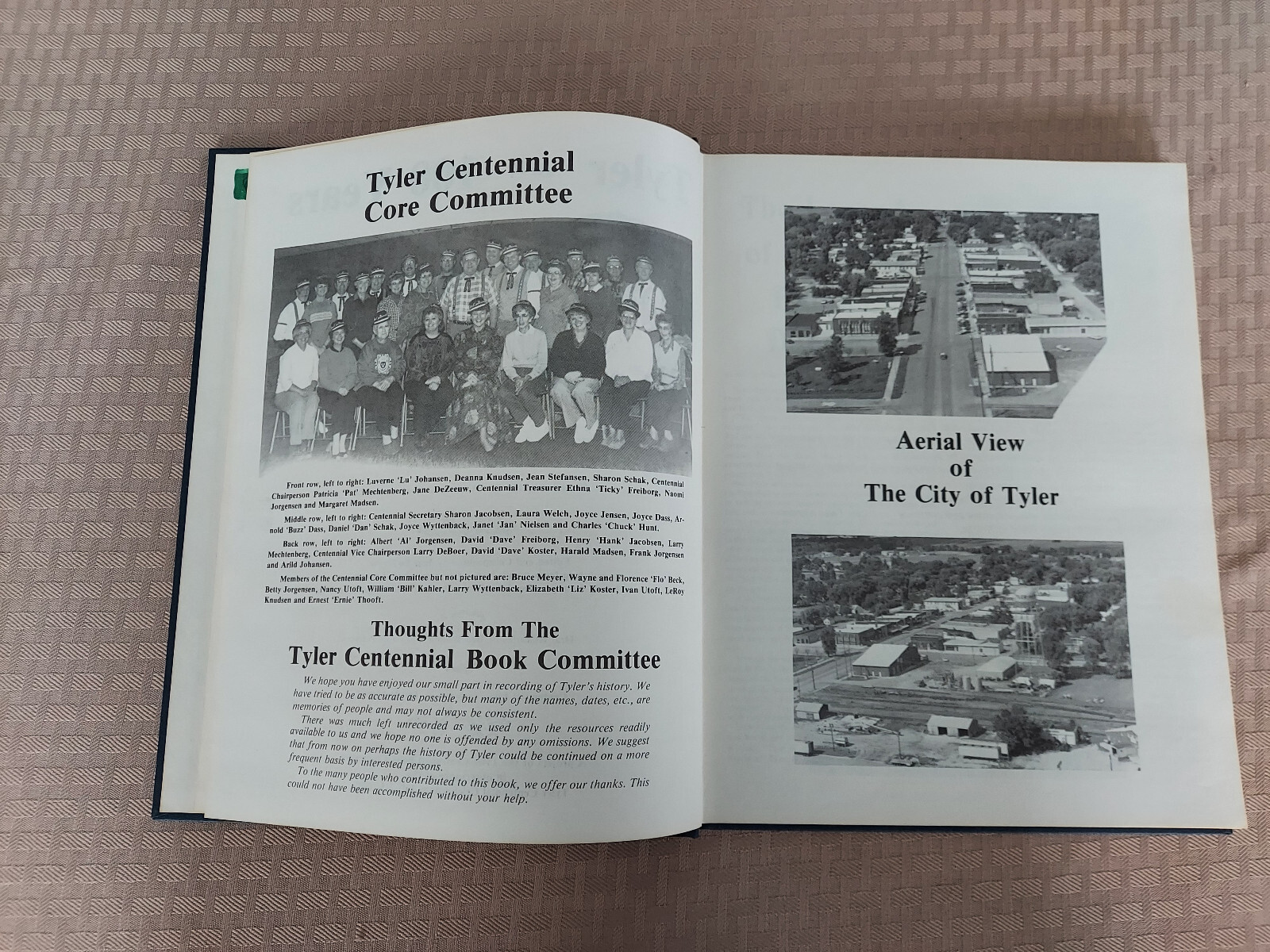Tyler, MN “Tyler 100 Years A Century of Memories” 1987 128 Pages