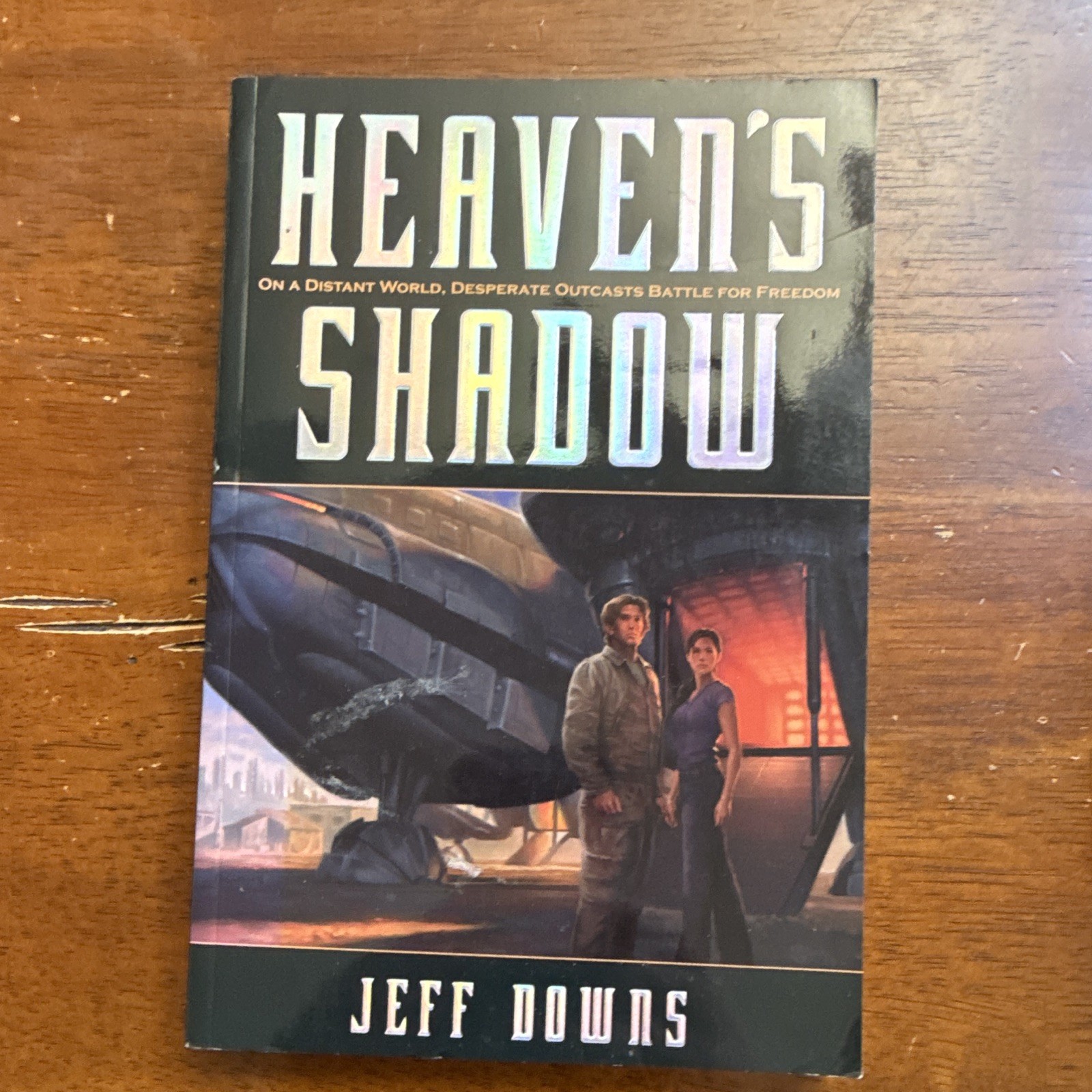 Jeff Downs Heaven’s Shadow Paperback 2001 Covenant Communications Sci-Fi Novel