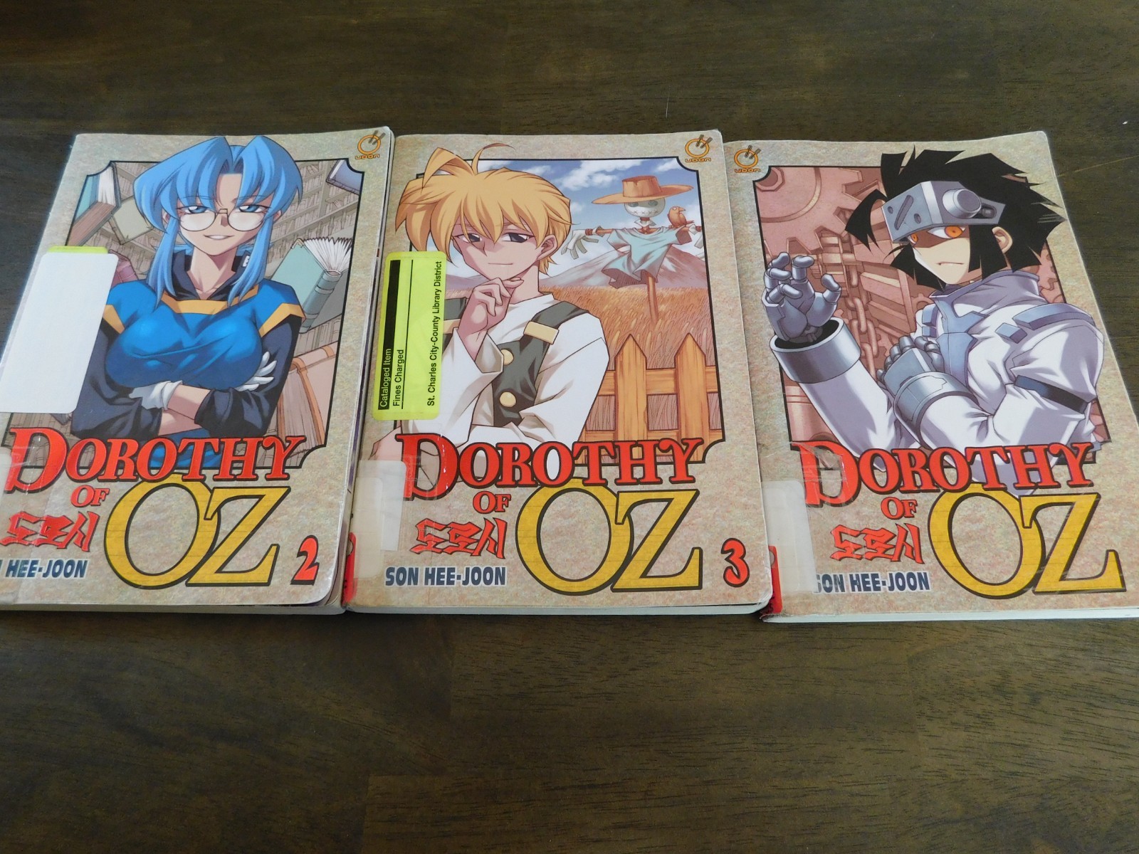 Dorothy Of Oz Volumes 2, 3, 4 By Son Hee-Joon english Manga books