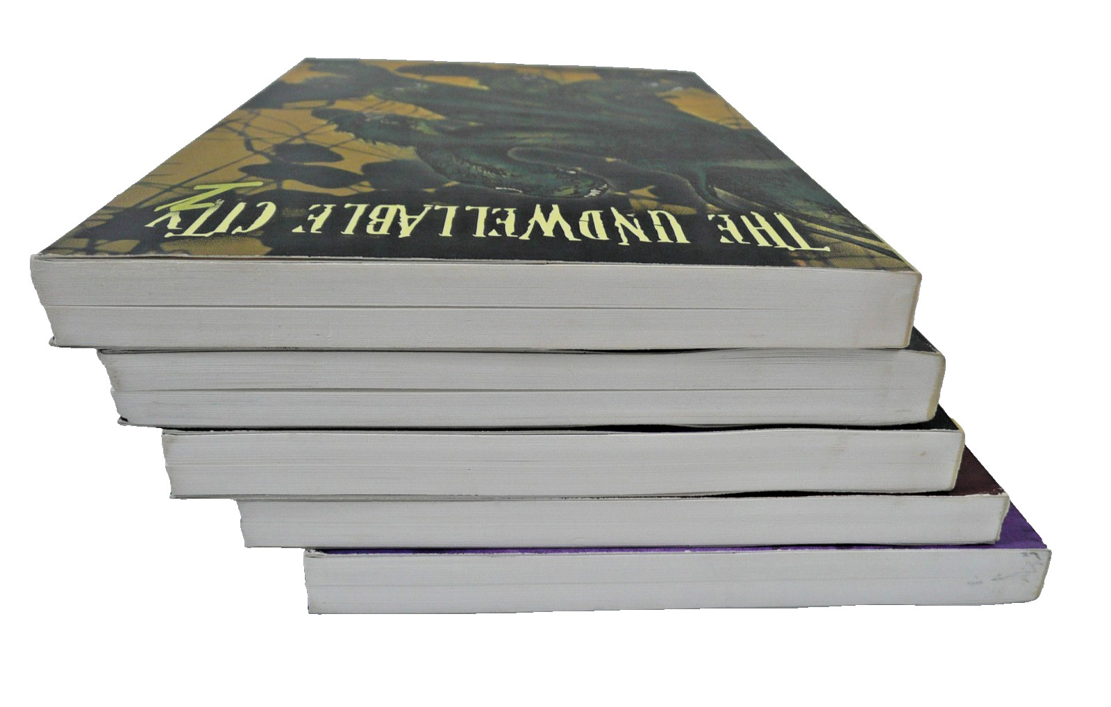 The Undwellable City Book Series Set: 1, 2, 3, 4, 5-Fantasy TPBs- D.M. McDonald