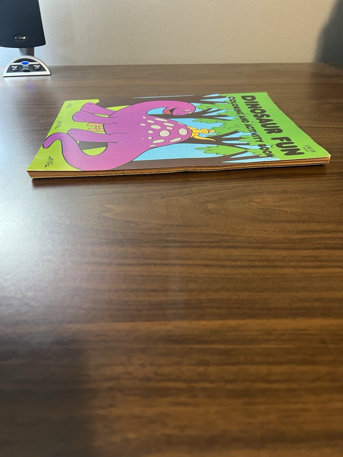 Dinosaur Fun Coloring and Activity Book 1987 Vintage Like New