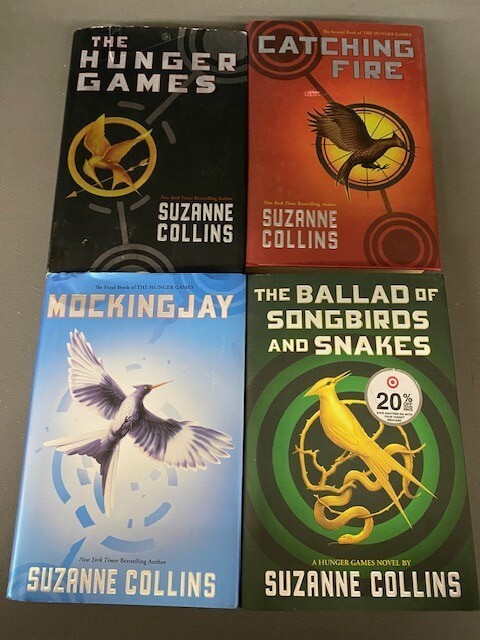 Hunger Games Book Set 1 2 3 4 Book paperback Hardcover Fiction you pick the book