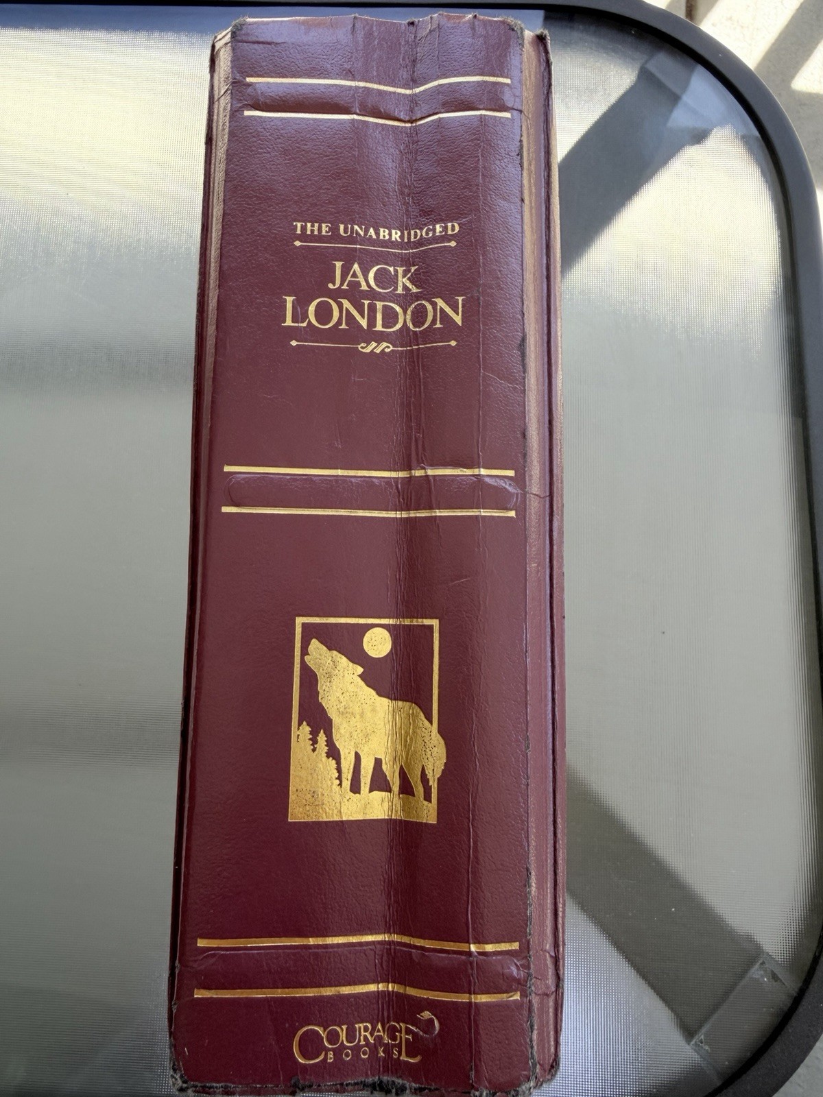 The Unabridged Jack London Book Hardcover Leather Bound Luxury Edition 1997