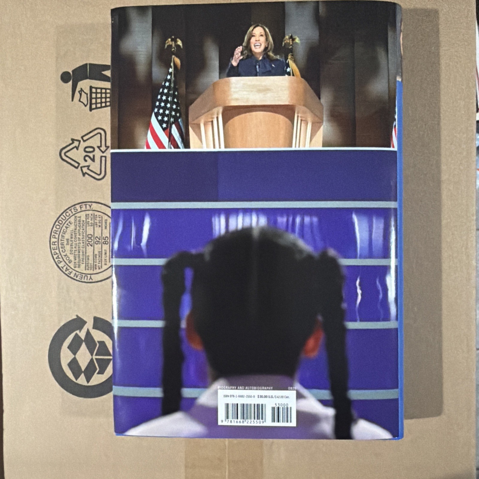 Kamala Harris SIGNED AUTOGRAPH 107 Days BOOK 1st Edition Vice President IN HAND