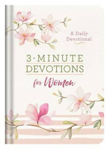 3-Minute Devotions for Women: A Daily Devotional – Hardcover – GOOD