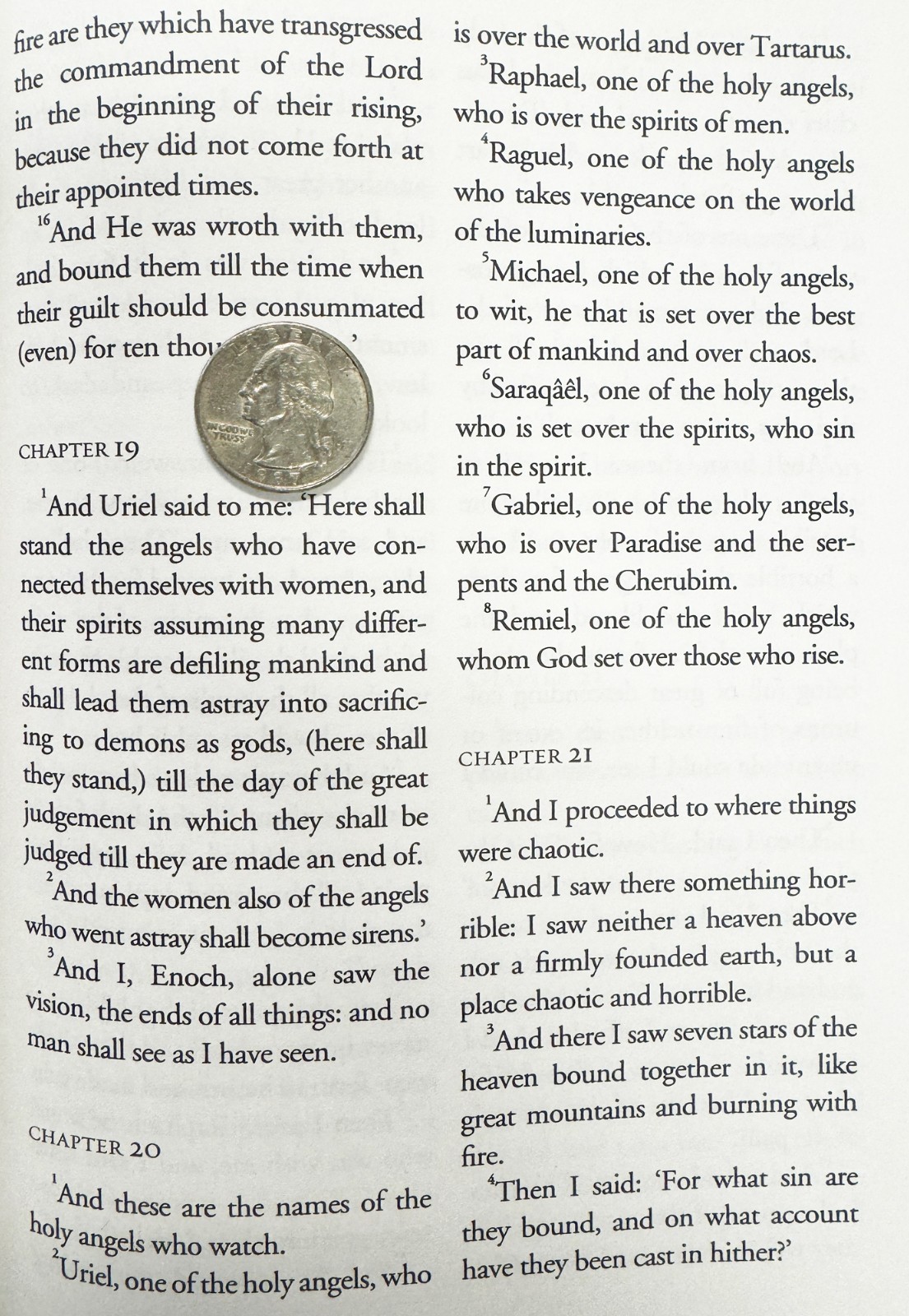 THE BOOK OF ENOCH – Translated by R. H Charles (1917, London) HARDBACK EDITION