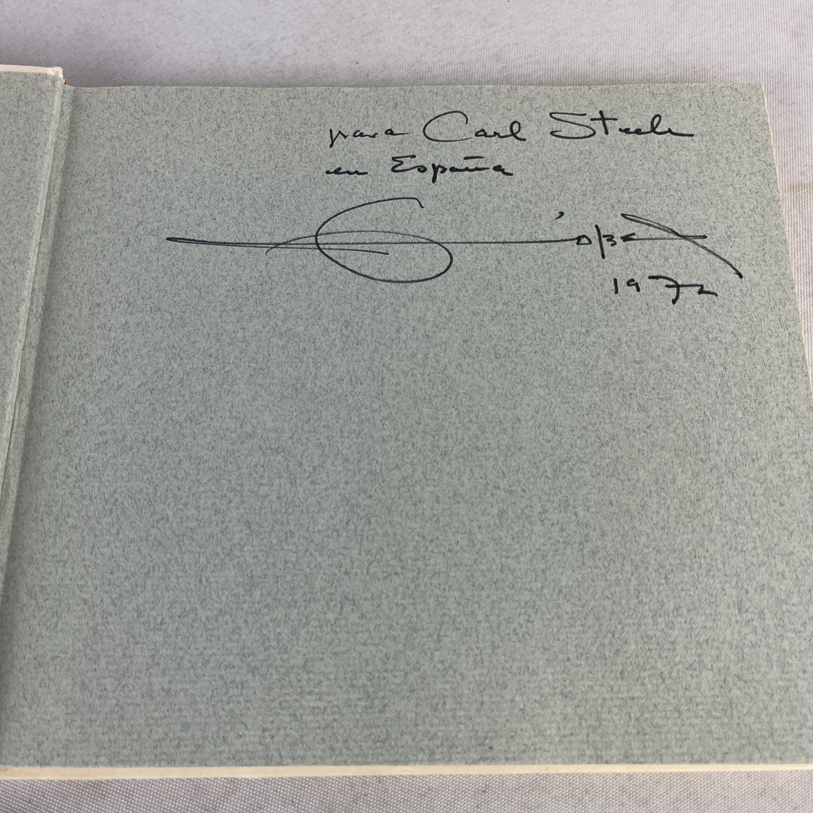 Cuenca Sketchbook of a Spanish Hill Town – SIGNED by Fernando Zobel – HC – 1970