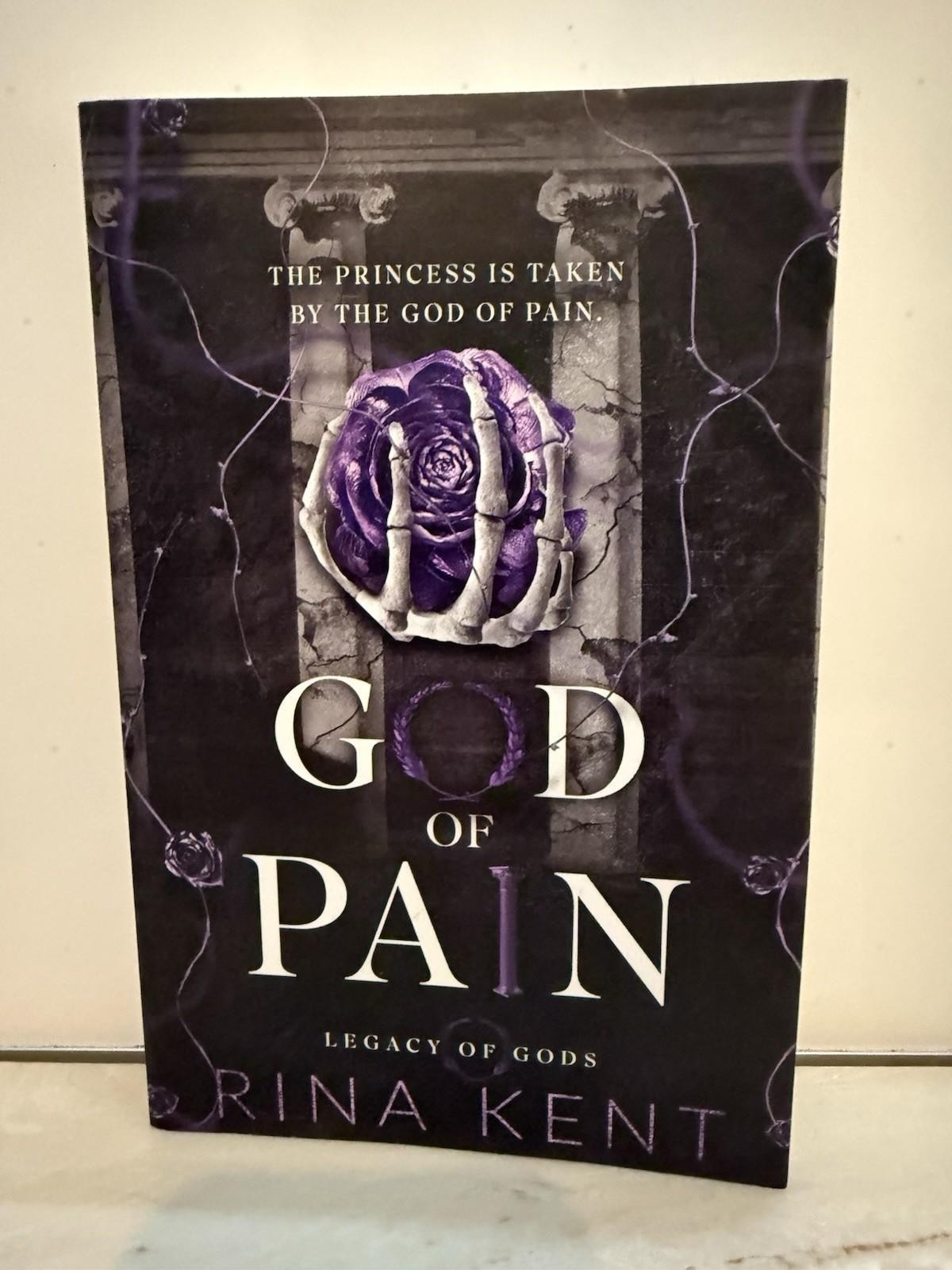 Special Edition Print Trade Paperback .. God of Pain (Legacy of Gods #2) R Kent
