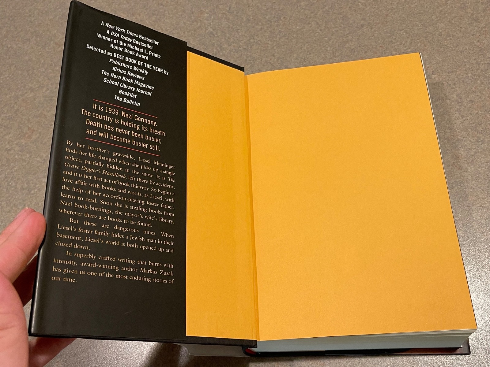The Book Thief by Markus Zusak (Exclusive Collector’s Edition 1st Printing HC)