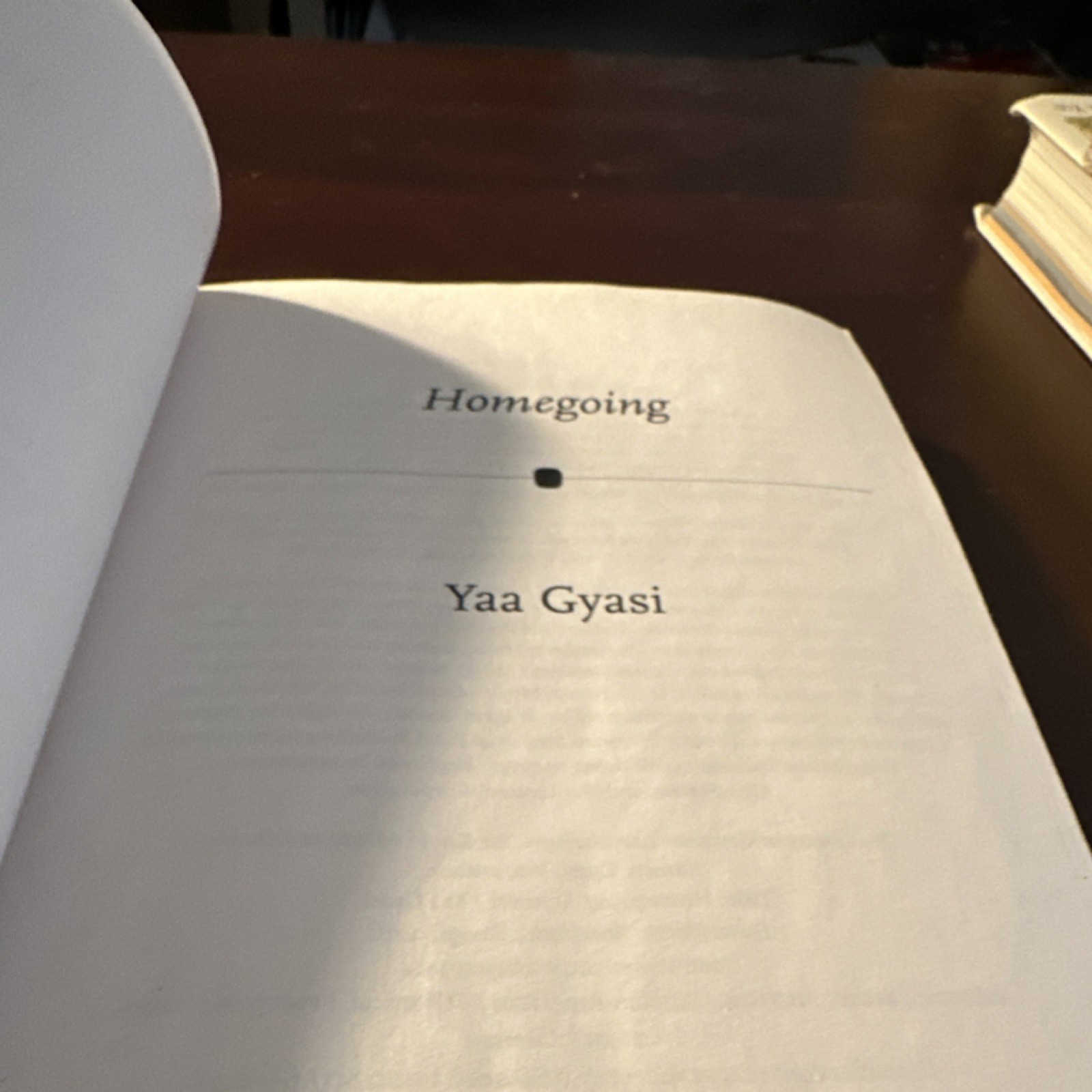 Vintage Books Homegoing Yaa Gyasi Trade Paperback 2016 African American Fiction