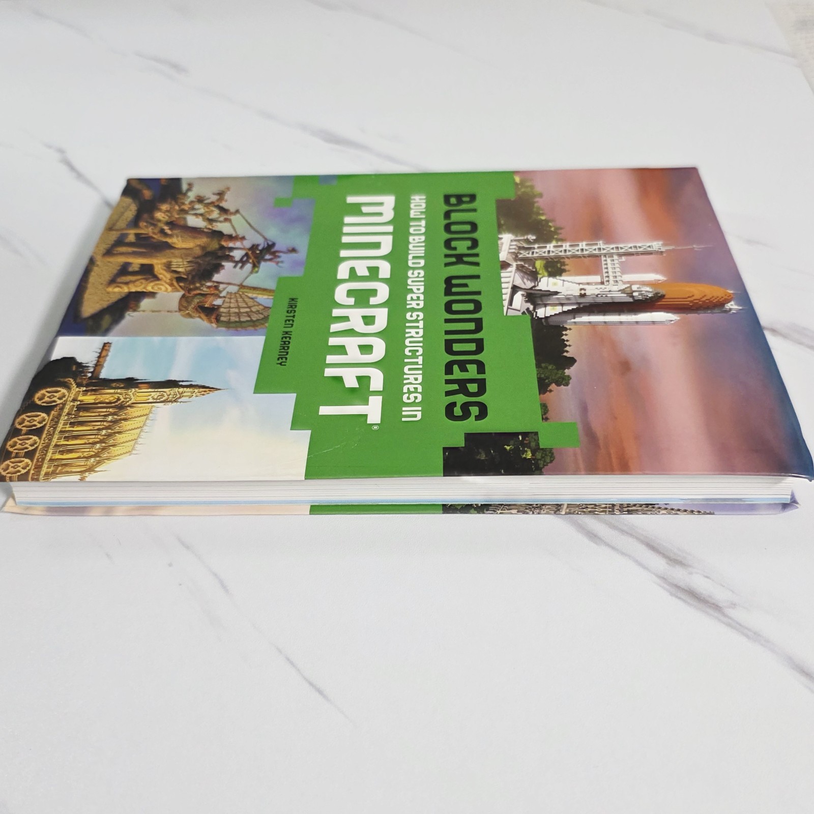 Minecraft Book How to Build Block Wonders Super Structures 256 Pages Game Guide