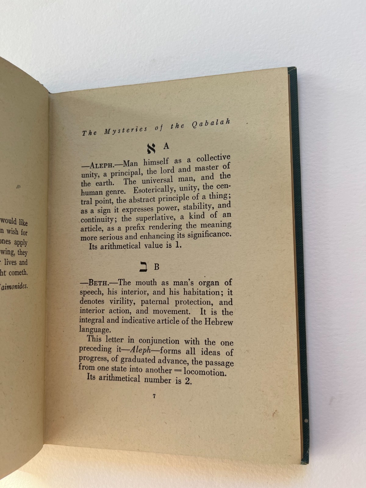The Mysteries of the Qabalah ~ Elias Gewurz ~ Yogi Publication Society, 1922
