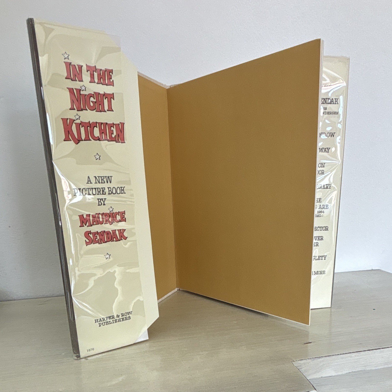 In the Night Kitchen ~ Sendak~ 1st Print 1st Ed VG dust jacket “1070” 7 titles