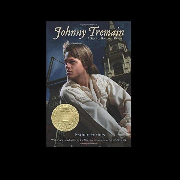 Johnny Tremain by Esther Hoskins Forbes FREE SHIPPING paperback book young read