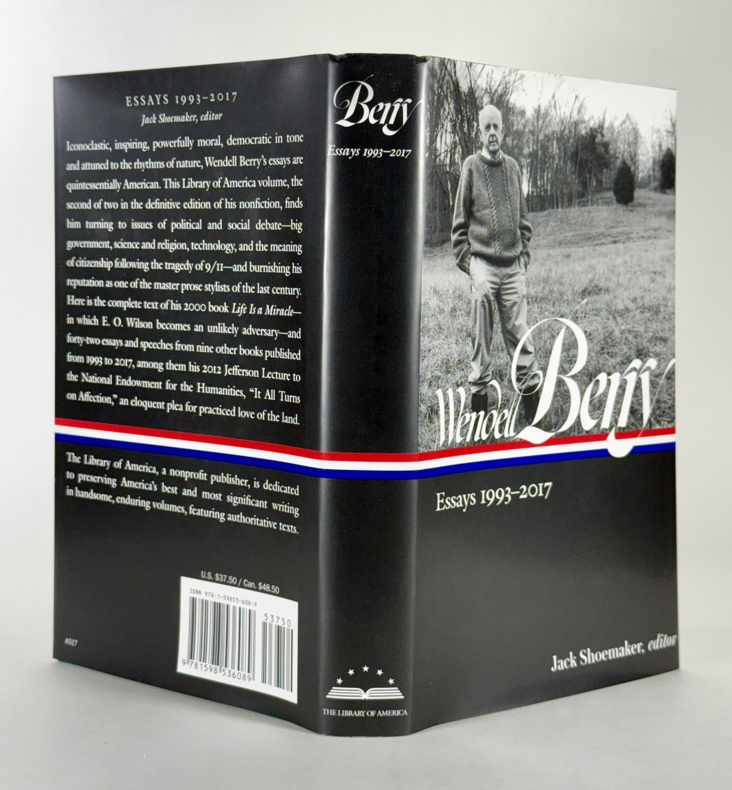 ESSAYS 1993-2017 by Wendell Berry 2019 SIGNED Library of America #317 HC/DJ VG