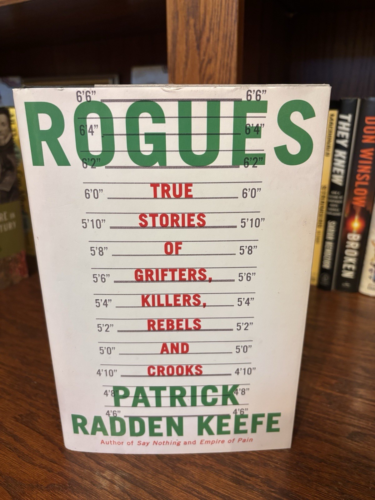 Rogues. Patrick Radden Keefe. 1st HC Ptg. Doubelday 2022. Fine- Unread